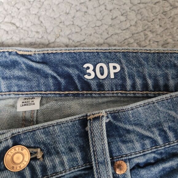 J. Crew Jeans Womens 30P Blue Denim Slim Boyfriend BB475 - Picture 6 of 10